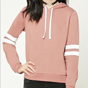 Varsity-striped Hoodie
